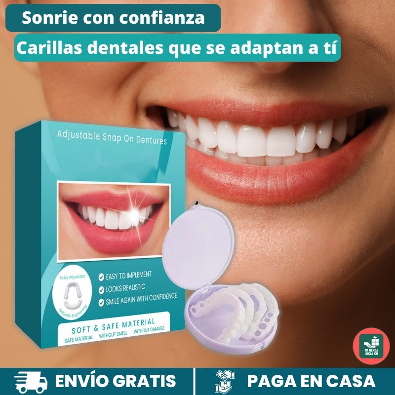 CARILLAS DENTALES SNAP ON DENTURE UN CAMBIO QUE TRANSFORMA TU VIDA AL INSTANTE