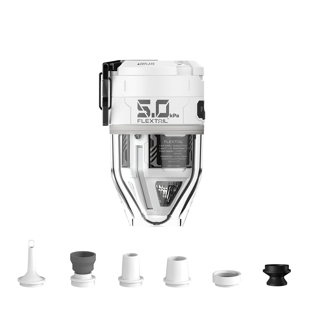 MAX PUMP 3 - Bomba de aire recargable 2 en 1 de alta velocidad