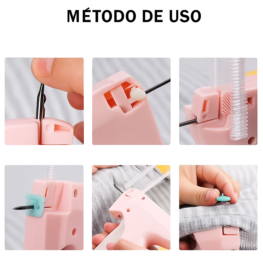 Pistola de etiquetas para ropa