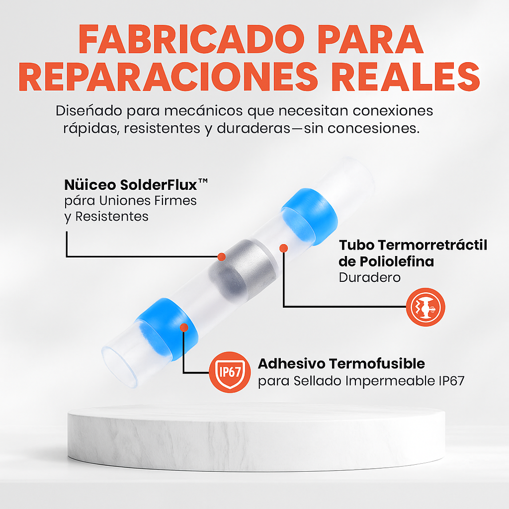 Solderstick™ Kit de conectores de cables para soldar resistentes al agua