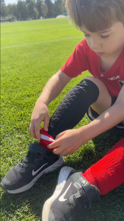 Espinilleras de futbol para niños (Para todas las edades)