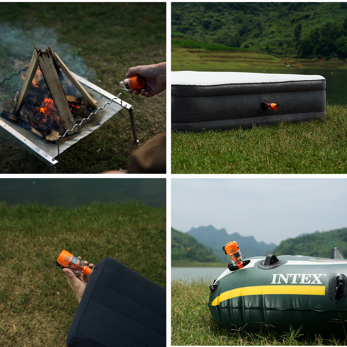 MAX PUMP 3 - Bomba de aire recargable 2 en 1 de alta velocidad