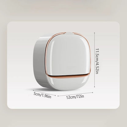 Jabonera de Pared con Drenaje Doble – Elegancia y Limpieza Sin Taladros