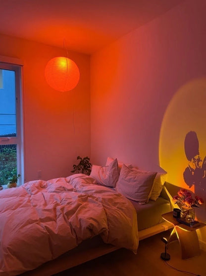 LÁMPARA PROYECTORA DE ATARDECERES CON 16 COLORES