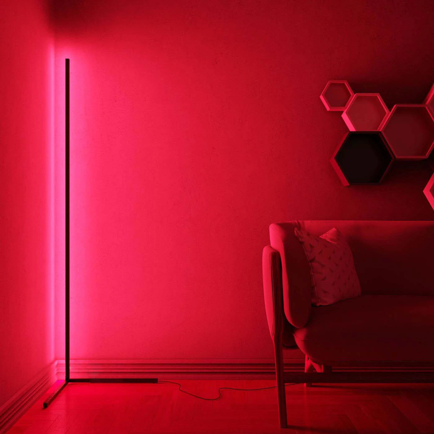 LITE TOWER - LÁMPARA LED ESQUINERA DE ESTILO MODERNO