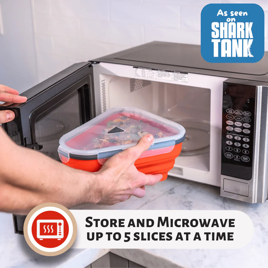 Pizza Pack® – El Contenedor Reutilizable que Ama tu Pizza (y tu refrigerador)