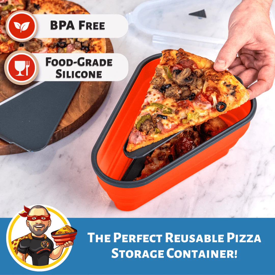 Pizza Pack® – El Contenedor Reutilizable que Ama tu Pizza (y tu refrigerador)