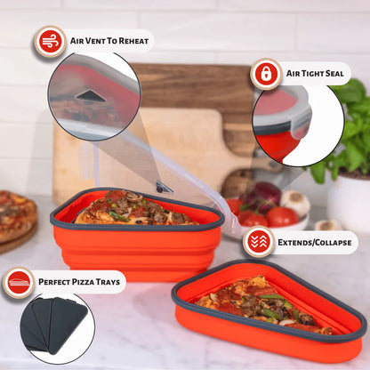 Pizza Pack® – El Contenedor Reutilizable que Ama tu Pizza (y tu refrigerador)