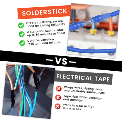 Solderstick™ Kit de conectores de cables para soldar resistentes al agua